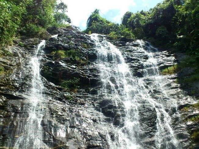 Khám phá thác 5 tầng ở Trà Giang - Quảng Nam